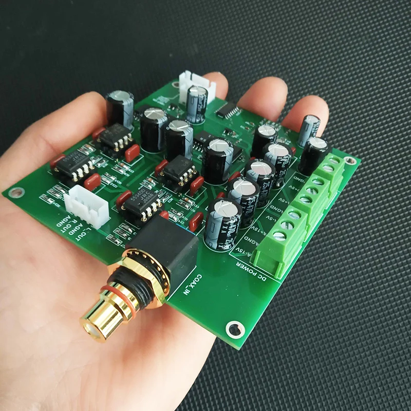 

AD1865R AD1865 1865 R2R NOS decoder board AD1865R NOS DAC Audio Decoding Board Dual DC 15V 5V / DC 5V H008