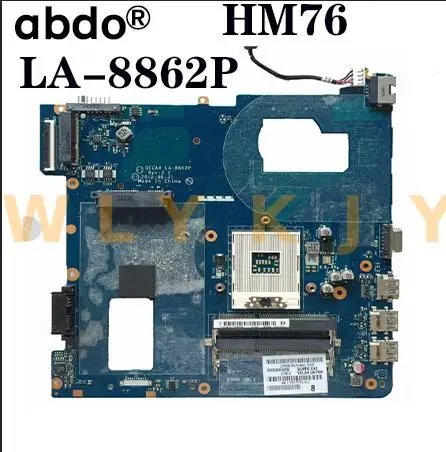 Материнская плата для ноутбука Samsung NP-350V5C 350V5X QCLA4 LA-8862P PGA989 HM76 DDR3 протестирована на