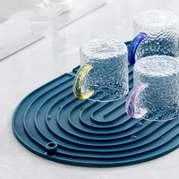 foldable tpr dish drying mat for kitchen sink protection mat table dishes drain mat home mildew proof mat %d0%ba%d0%be%d0%b2%d1%80%d0%b8%d0%ba %d0%b4%d0%bb%d1%8f %d0%bf%d0%be%d1%81%d1%83%d0%b4%d1%8b