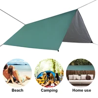 300300cm summer outdoor waterproof tarp tent shade ultralight garden sunshade outdoor camping hammock tourist beach sun shelter