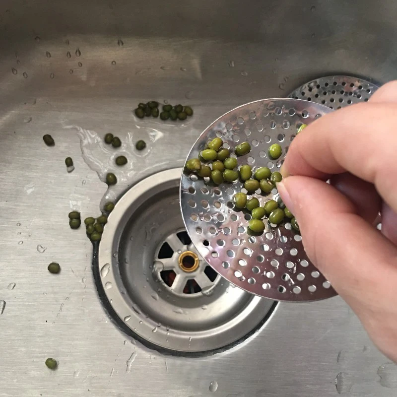 

Strainer Kitchen Sink Stainless Steel Basket Valve Net Cleaner Leftovers Filter Sinks Bathroom Cuisine Kitchen Accessories YQ50