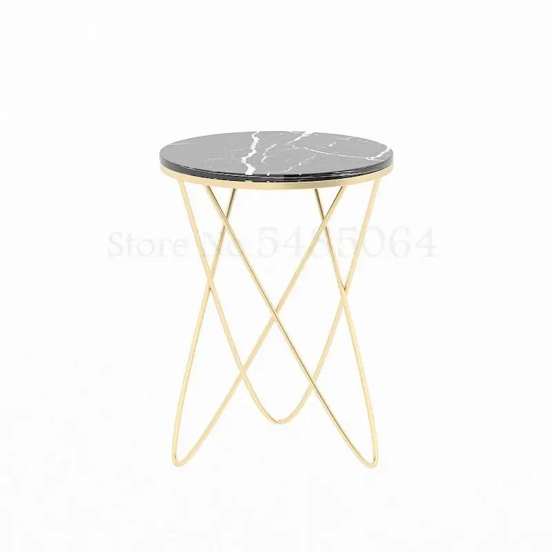 Индивидуальный Простой Мраморный боковой столик скандинавский угловой для