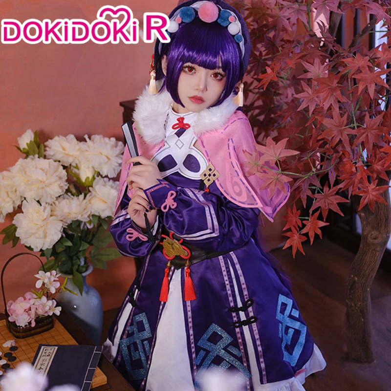 

DokiDoki-R Game Genshin Impact Cosplay Halloween Yun Jin Cosplay Costume Genshin Impact Yunjin Cosplay Cute Shoes