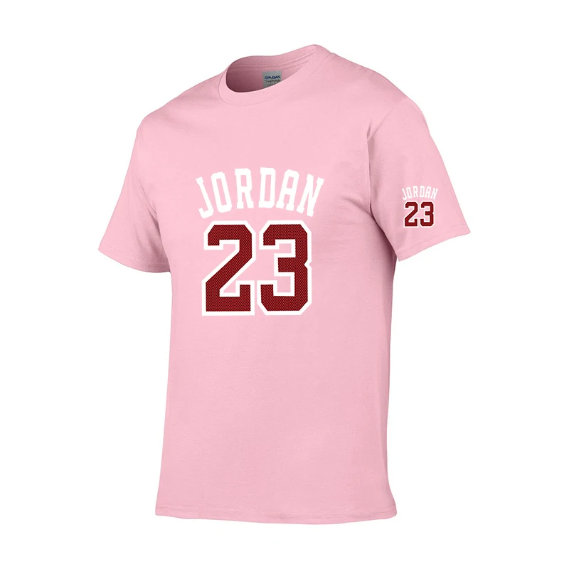 

Men's T-shirt + Casual Sportswear Men's and Women's Jordan 23 Printed Top