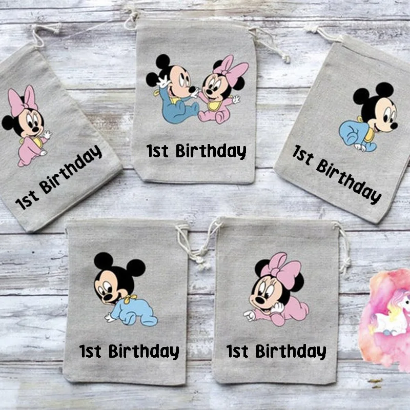 Красивая Детская тема для 1 го года украшения вечеринки по случаю Дня Рождения