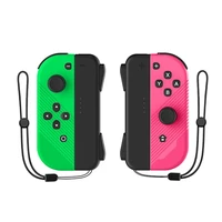 colors support wireless controller leftright bluetooth gamepad for nintend switch ns joy game con handle grip vibration and sen