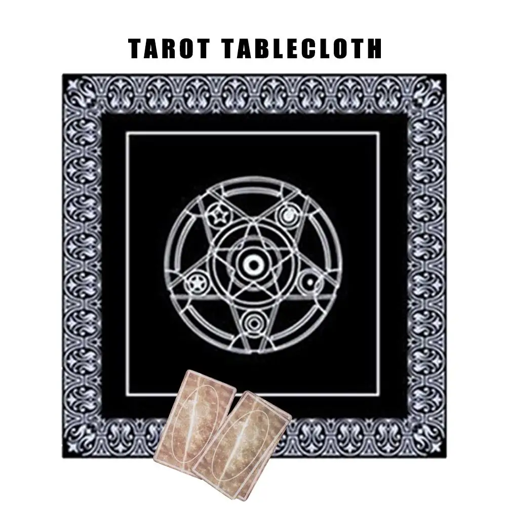 49x49 см Нетканые настольные игры текстиль Таро покрытие стола игральные карты
