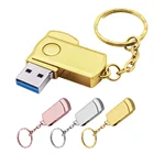 Нержавеющаясталь USB 3,0 Флеш накопитель 256 ГБ 128 Гб карту флэш-памяти с интерфейсом usb 16 Гб оперативной памяти, 32 Гб встроенной памяти, 64 ГБ флэш-накопитель usb stick с брелок флеш-накопитель