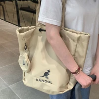 2021 new school waterproof gym bag spring and summer ladies canvas bag handbag with logo large capacity tote bag