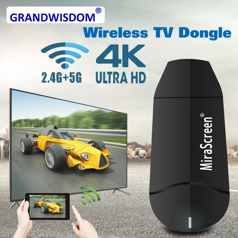 ТВ палка 4k для anycast fire airplay netflix android google chromecast hdmi wifi cromecast wireless|SmartTV-стики и тюнеры| |