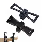 Деревообрабатывающий маркер ласточкин хвост из алюминиевого сплава шаблон для маркировки ласточкин хвост 1:5 и 1:8 манометр для соединения дерева со шкалой направляющий инструмент для ласточкиного хвоста