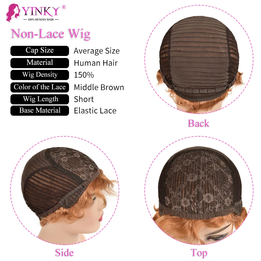 Бразильские короткие парики из человеческих волос волнистые дешевые распродажа