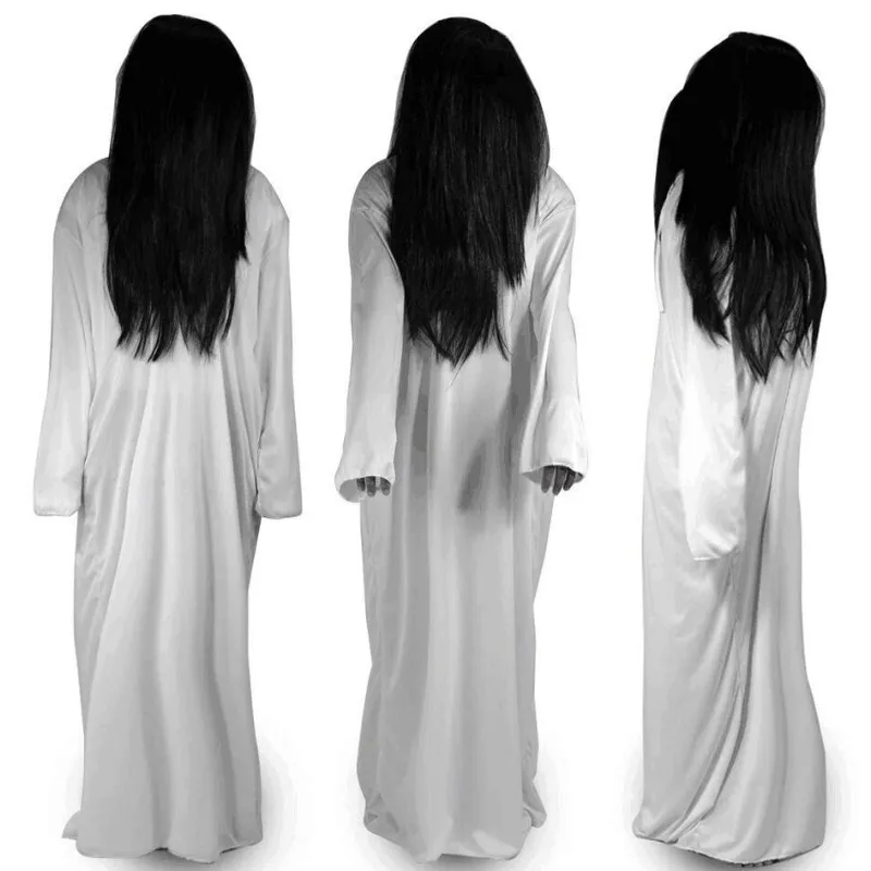 

Новинка, Хэллоуин, телефон для косплея Sadako, сексуальная женская одежда для выступления на сцене