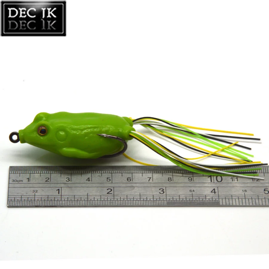 Мягкая Рыболовная Приманка Topwater в виде лягушки со змеиной головой приманка