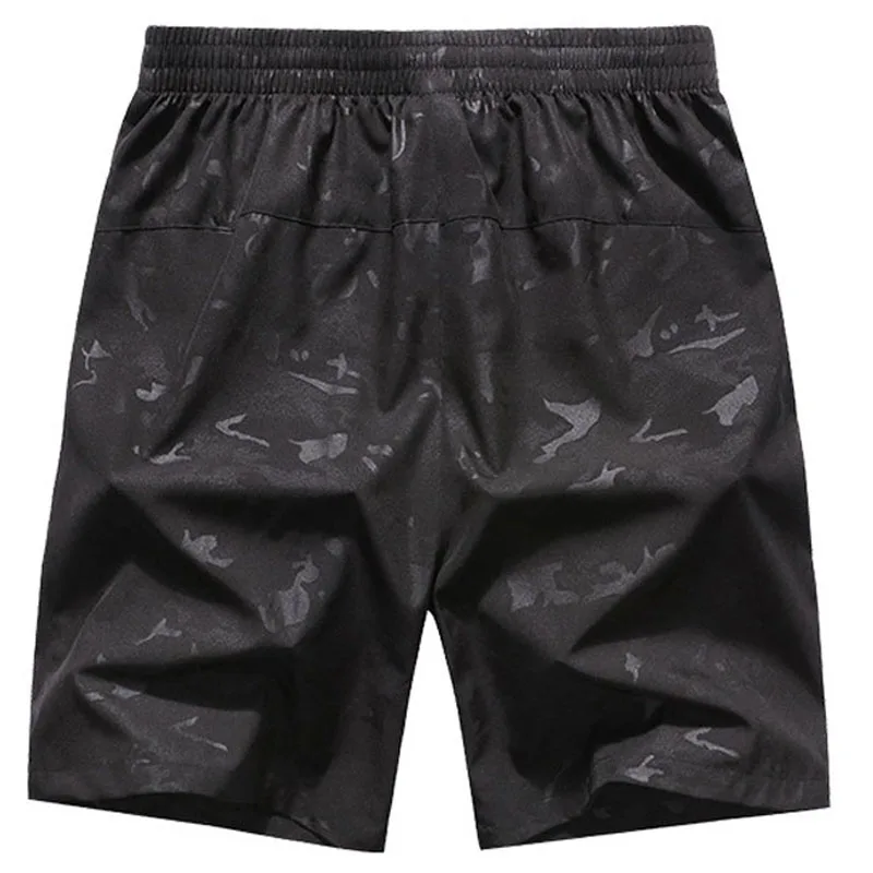 Новые мужские шорты 8XL летние быстросохнущие уличные пляжные камуфляжные Модные