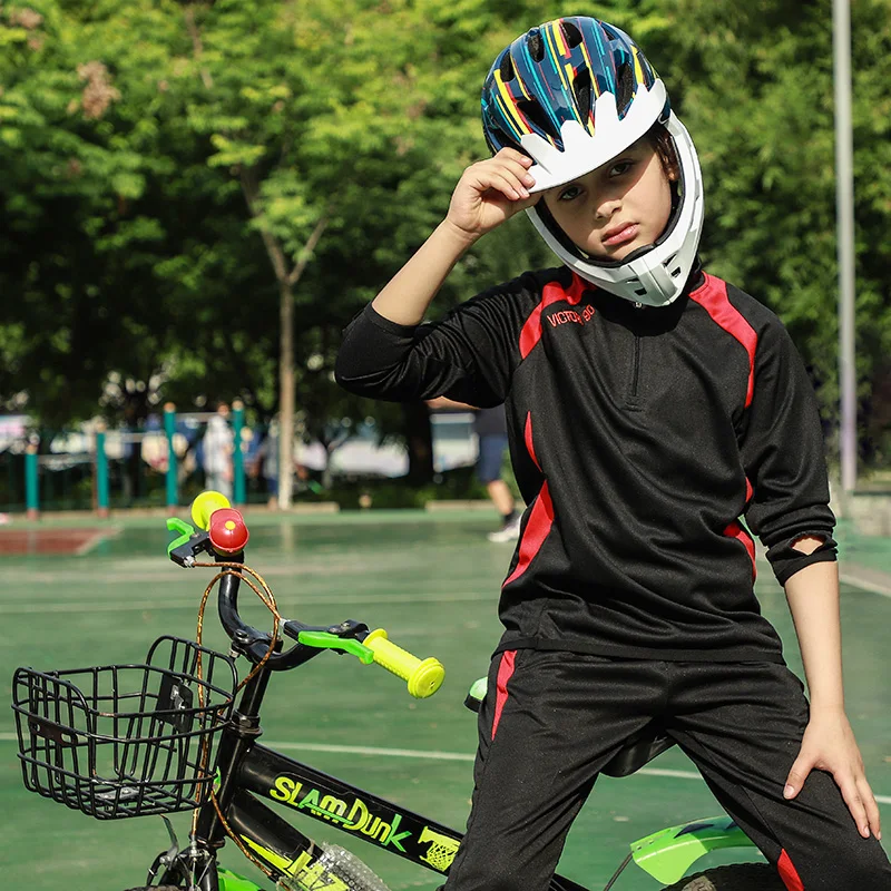 WEST BIKING/детский шлем с полной защитой лица горный MTB дорожный велосипедный Съемный