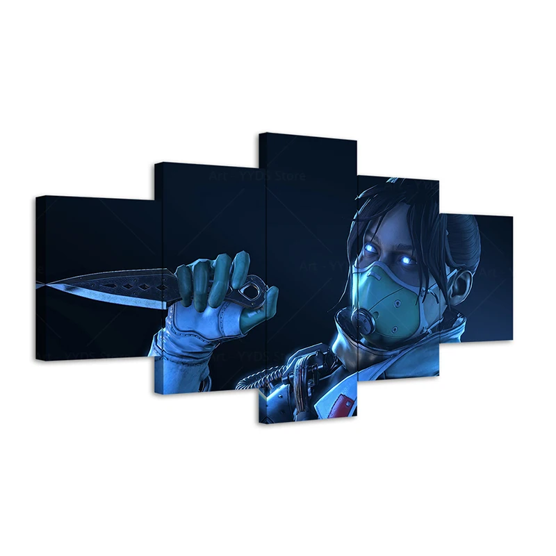 5 шт. настенный постер Apex Legends для украшения гостиной