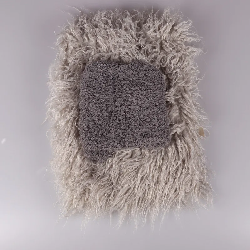 2 шт./компл. детские фото реквизит одеяло + стрейчевая трикотажная ткань