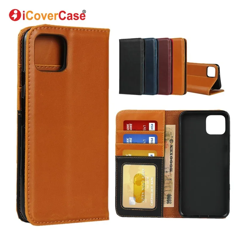 

iCoverCase Genuine Leather Flip for Google Pixel 4 Case Cover for Google Pixel 3a XL Pixel 4 XL Case Business Wallet