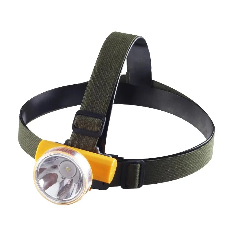 Rechargeable Mini LED Head lamp 3W Hunting Searching Flashlight Camping Hiking Headlight White/Yellow Waterproof Spot light | Лампы и