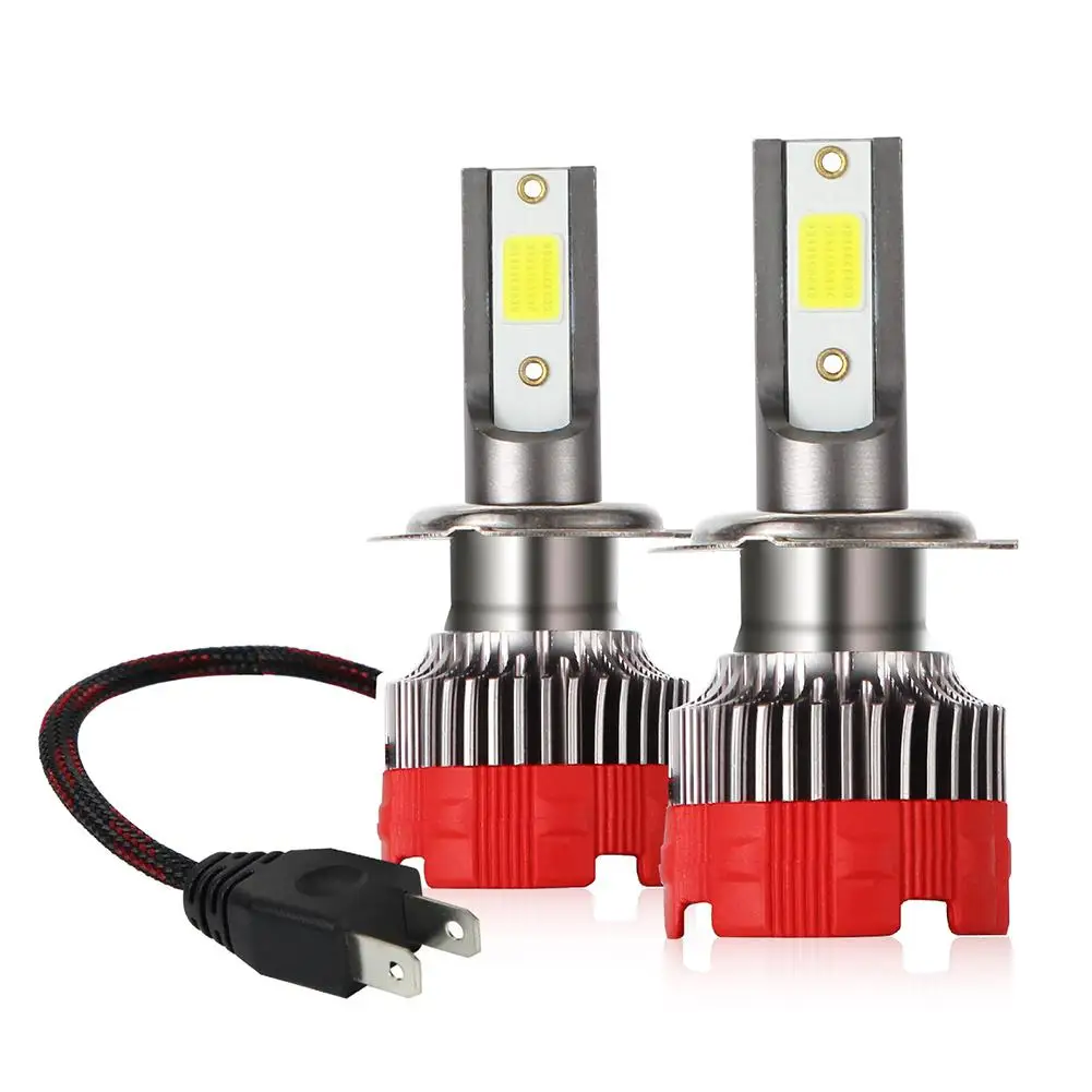 120 Вт 12000LM Mini H1 H7 H4 H8/H9/H11 9005 9006 светодиодный светильник для головы автомобиля