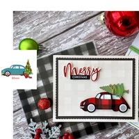 beautiful christmas tree luxurious car decoration metal cutting dies scrapbooking album paper diy cards crafts new 2019