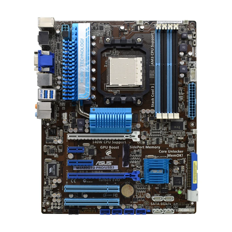 For M4a89gtd Pro Usb3 Desktop Motherboard Ddr3 890 Socket Am3 Usb2 0 Sata2 Original Used Pc Motherboard 100 Tested Motherboards Aliexpress