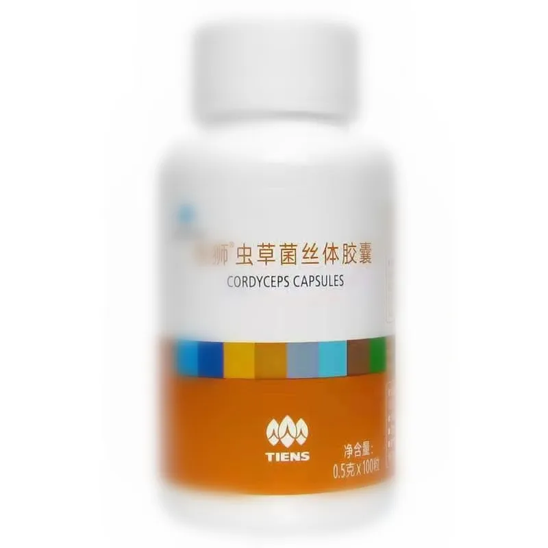 2 Tien Cordyceps повышение иммунитета против усталости Произведено в году
