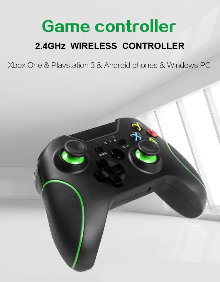 Подставка под руку 2,4G беспроводной Bluetooth геймпад игра, ручной контроллер Joypad игровой джойстик для Xbox 360 для компьютера PC Gamer