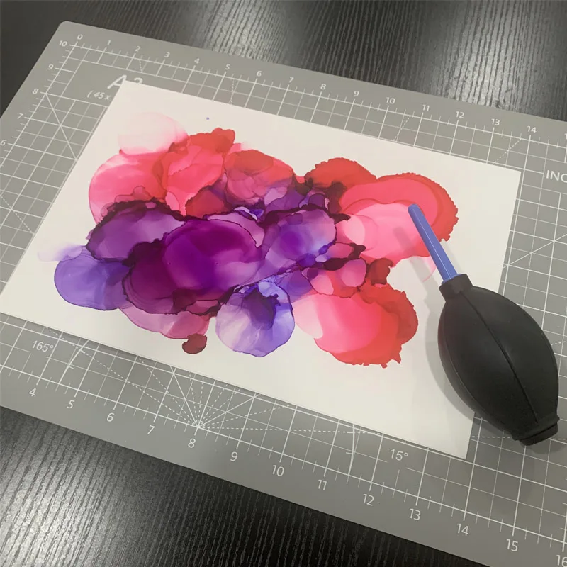 Воздуходувка спиртовых чернил для управления движением с