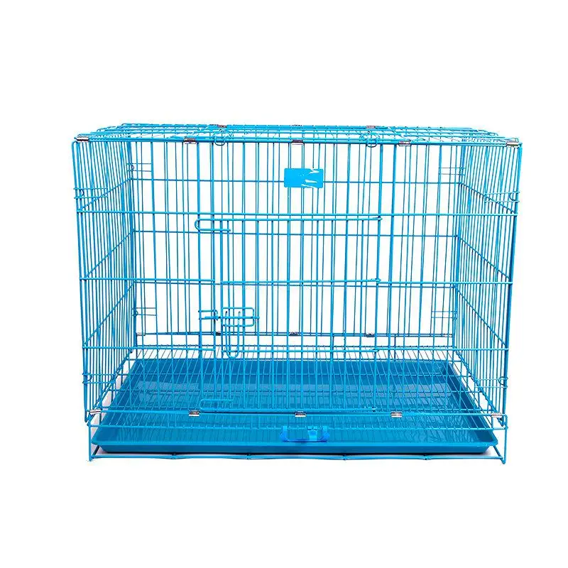 Складной металлический ящик для собак складная клетка домашних животных Конура