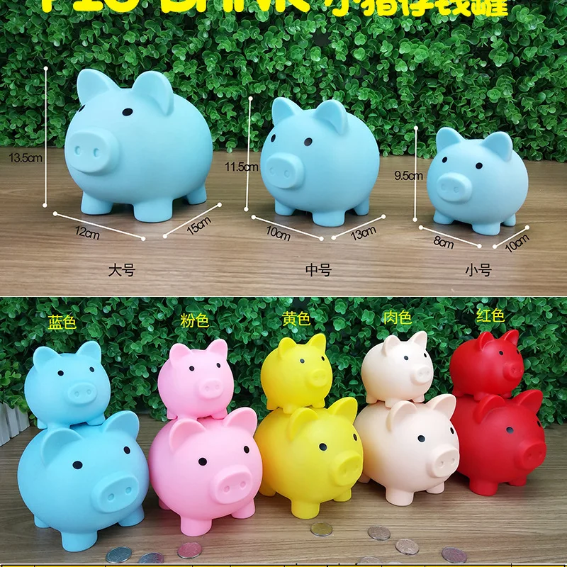 Vinyl toy piggy bank creative cartoon groceries ornaments 10cm | Игрушки и хобби