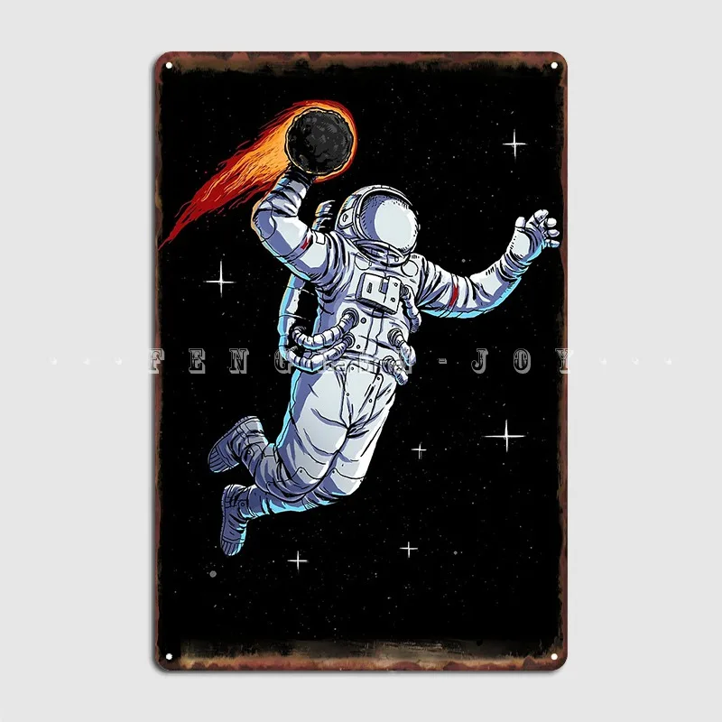 

Космический металлический знак настенная пещера для дома на заказ