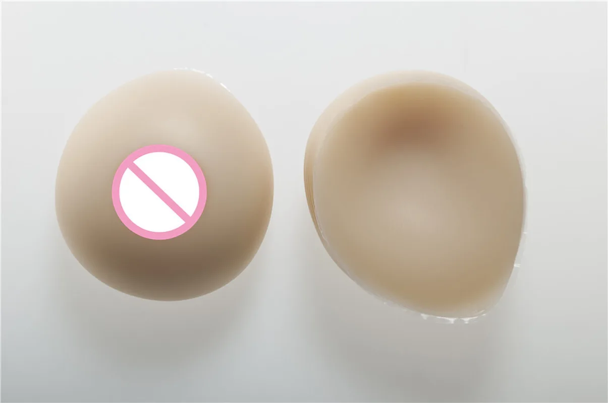 1200 г/пара белая силиконовая грудь трансгендер Breastforms Трансвестит Поддельные Boob DD