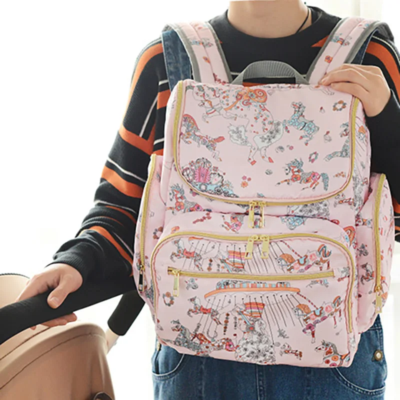 Рюкзак для мам сумка подгузников Портативная хранения еды новорожденных BNM007 |