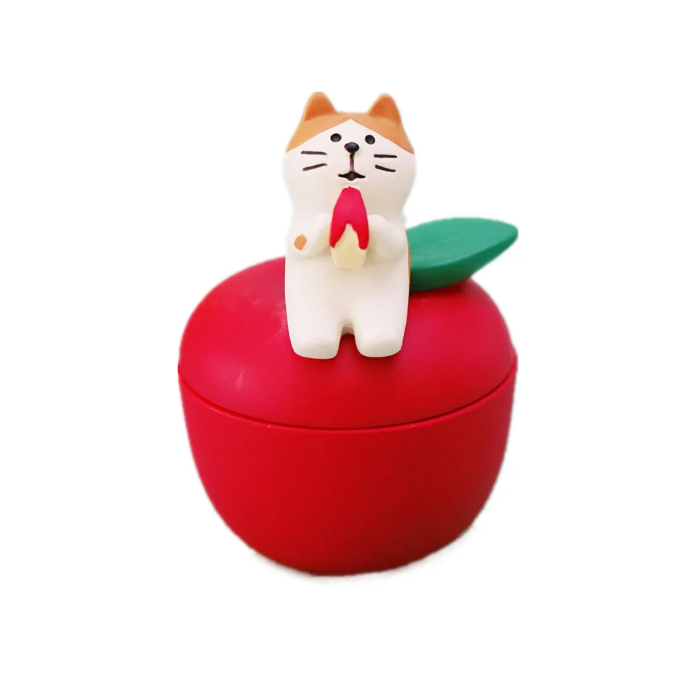 

Cat Paper Clip Box Desktop Storage Tank Small Gift Resin clip Dispenser Desk Clips Dispenser Paper Clip Holder Paperclip Holder