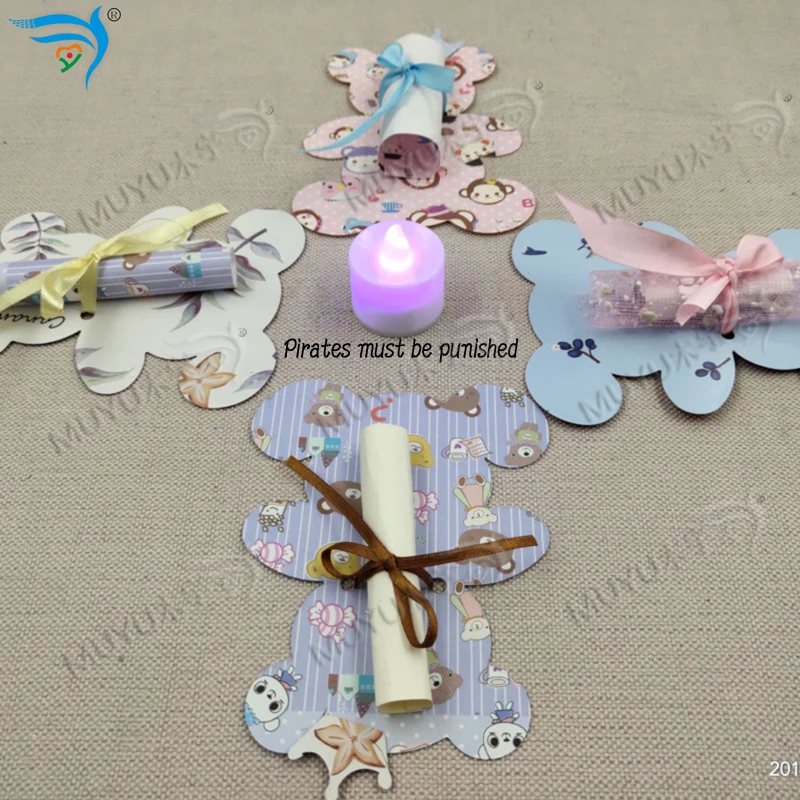 Baby bear card Wooden die cutting scrapbook die LY133