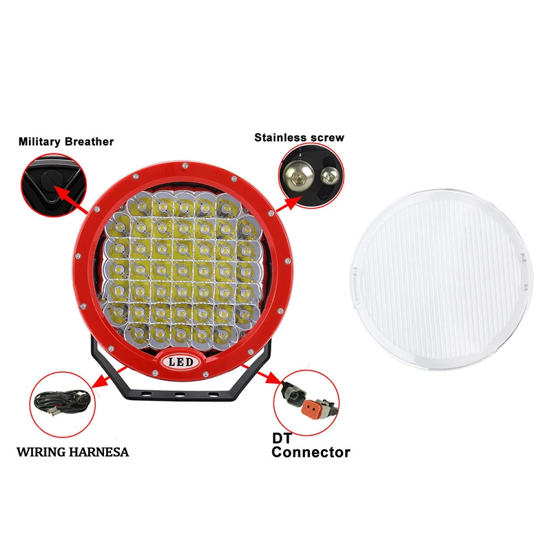 

1 Piece Vehicle LED Driving Lights Flood Off Road Working Lamps Round Super ATV Automobile Work Light