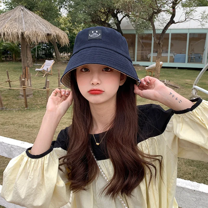 

Women Summer Hat Simple Foldable Wide Brim Floppy Girls Fashion Sun Hat Beach UV Protect Travel Bucket Hats Lady Cap Female