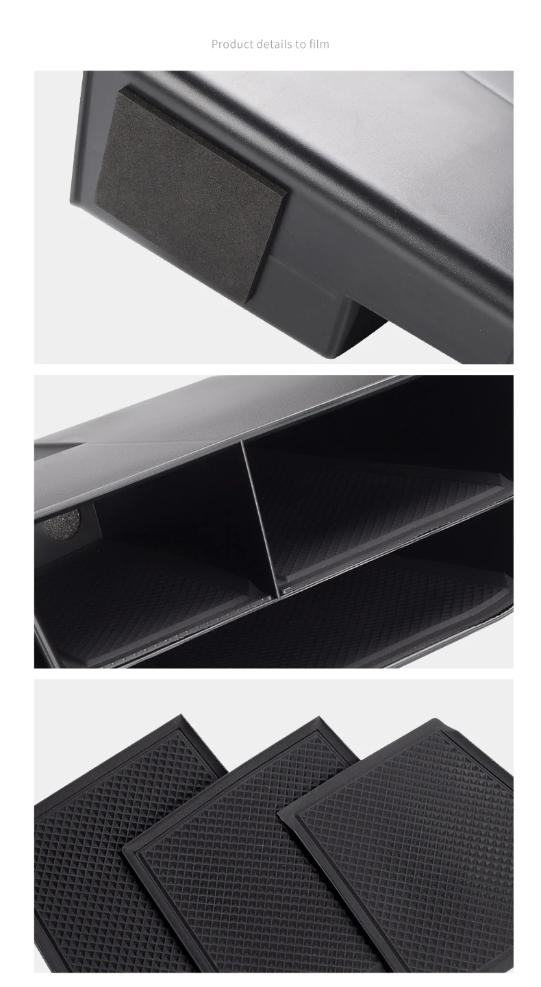 Коробка для хранения центральной консоли для VW POLO Plus GTI dashboard Tidying box Для VW аксессуары для POLO BLACK