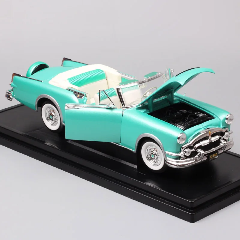 Большой Классический 1/18 масштаб Road Signature 1953 Packard caribbean роскошный винтажный автомобиль Diecasts& Toys автомобили модели thumbnails