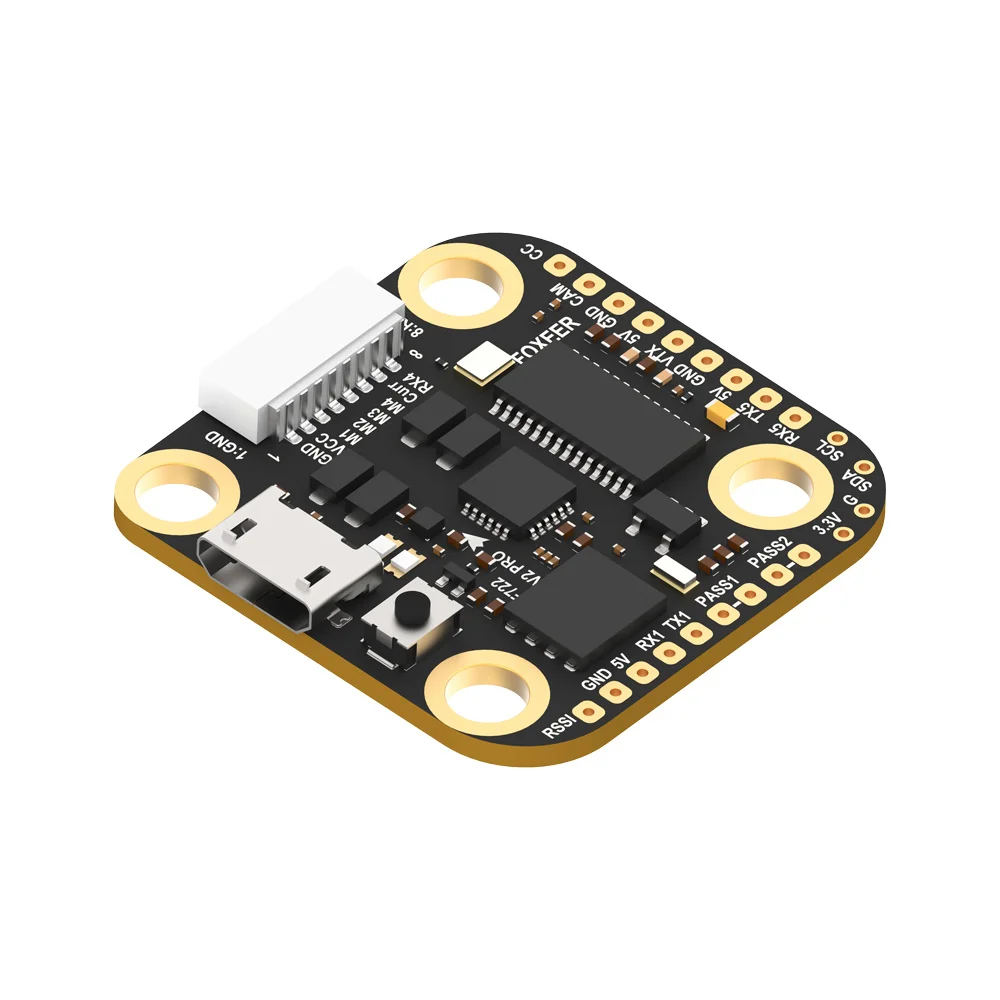 Полетный контроллер Foxeer Mini F722 V2 Pro (для плавания по BMS) для FPV гоночных беспилотных