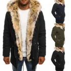 Модное мужское пальто, новый зимний стиль, модное ветрозащитное хлопковое пальто, теплая куртка, высокое качество, мужская верхняя одежда, куртки 202