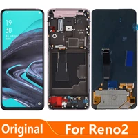 original amoled screen 6 5for oppo reno2 pckm70 pckt00 pckm00 cph1907 lcd display touch digitizer screen assembly
