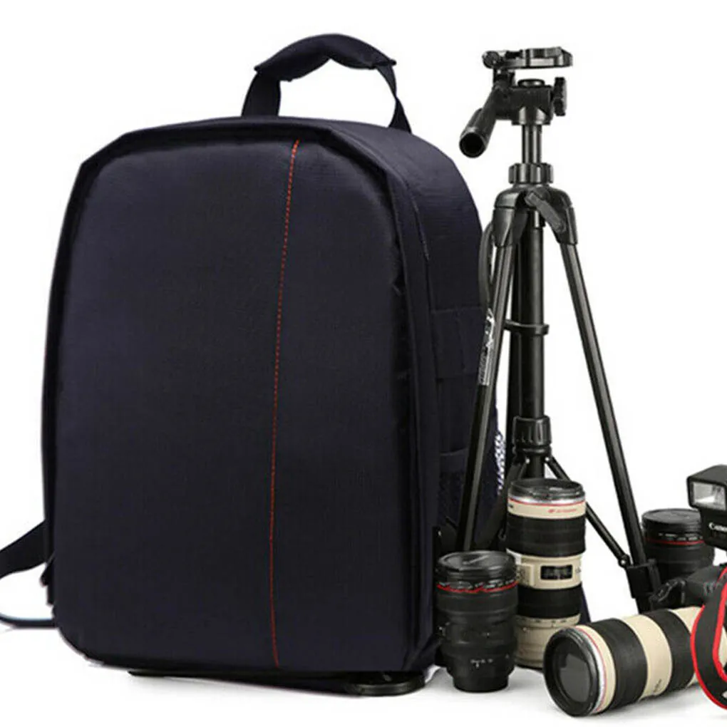 muti function camera backpack video digital dsrl bag outdoor camera bag case for nikon for canon free global shipping