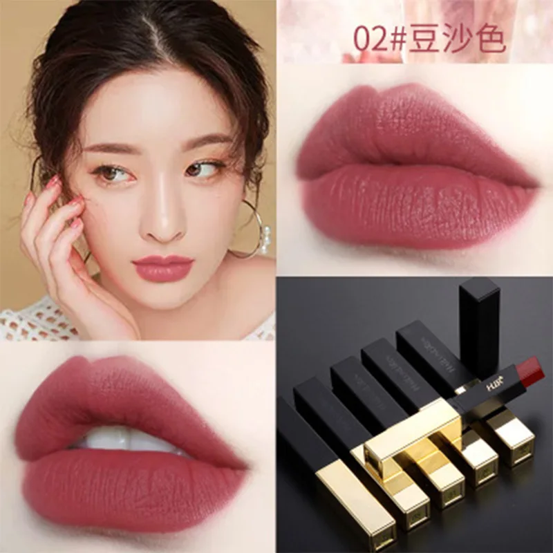 Губная помада mall gold bar Мягкая матовая шелковая губная с эффектом длительного