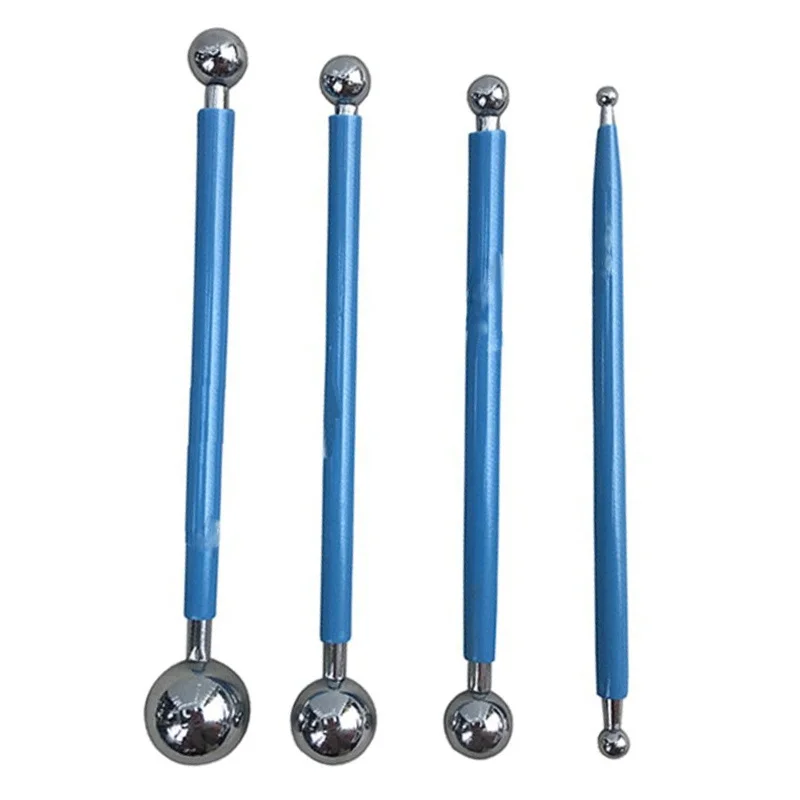 10 шт. инструменты для свертывания шариков рисования мандалы глины тиснения | Дом