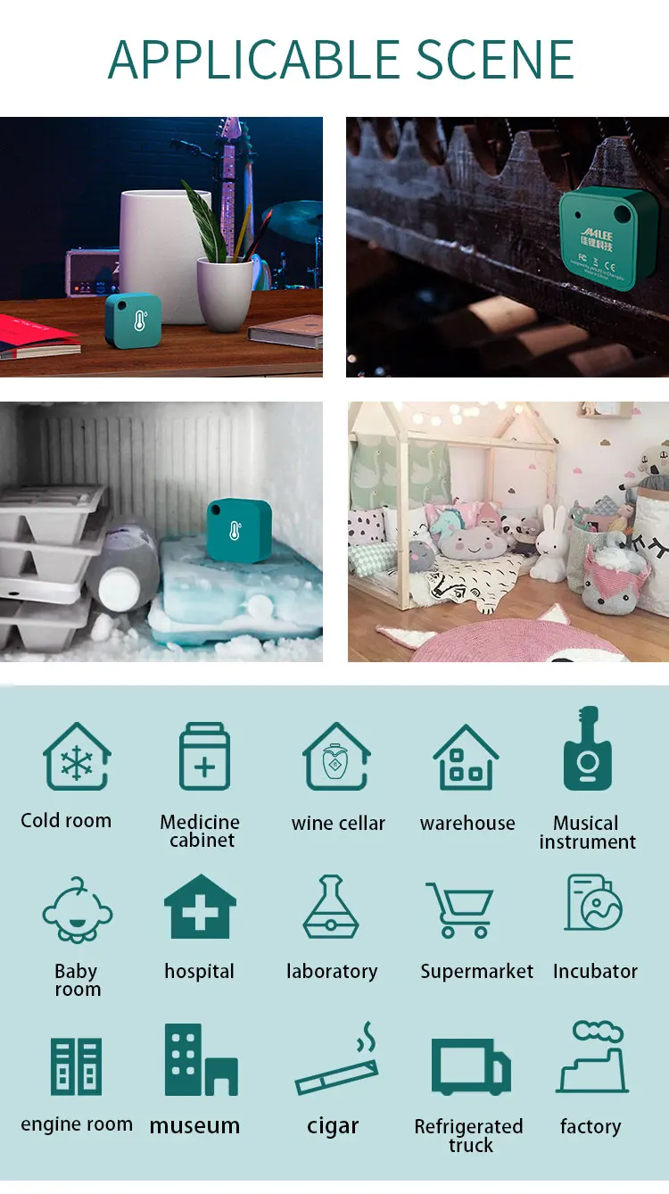 Беспроводной Bluetooth-термометр-гигрометр для холодильника | Инструменты