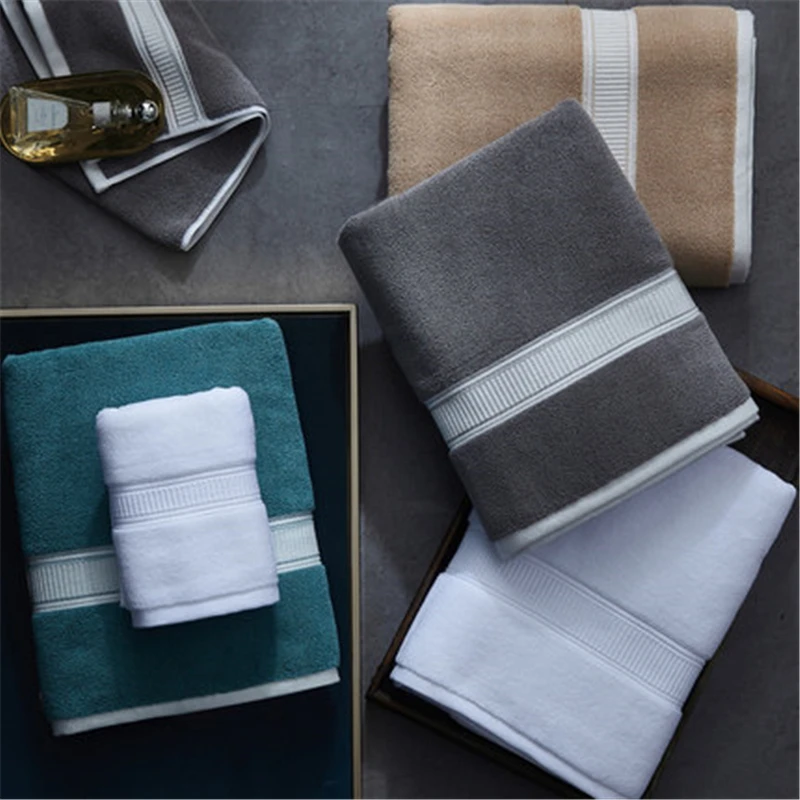 Банное полотенце для пятизвездочных отелей домашнее хлопковое большое бытовое