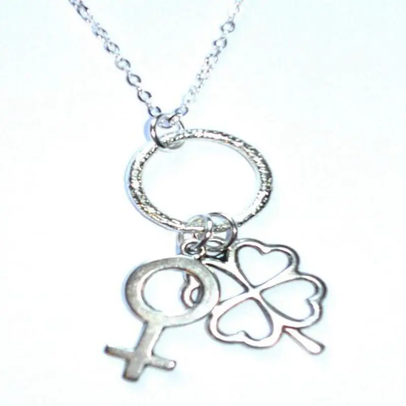 Female Symbol Feminist Venus Necklace 